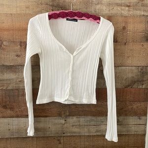 Brandy Melville Button Long Sleeve